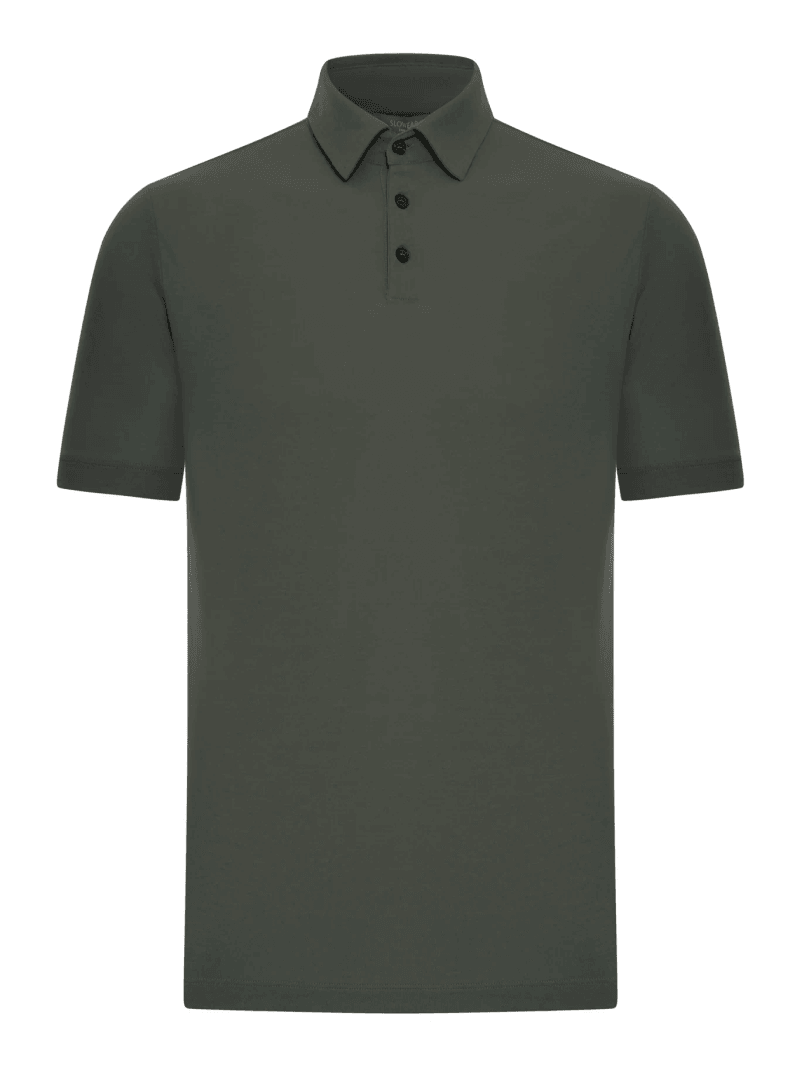 SLIM FIT POLO IN ICE COTTON - Zanone - Man
