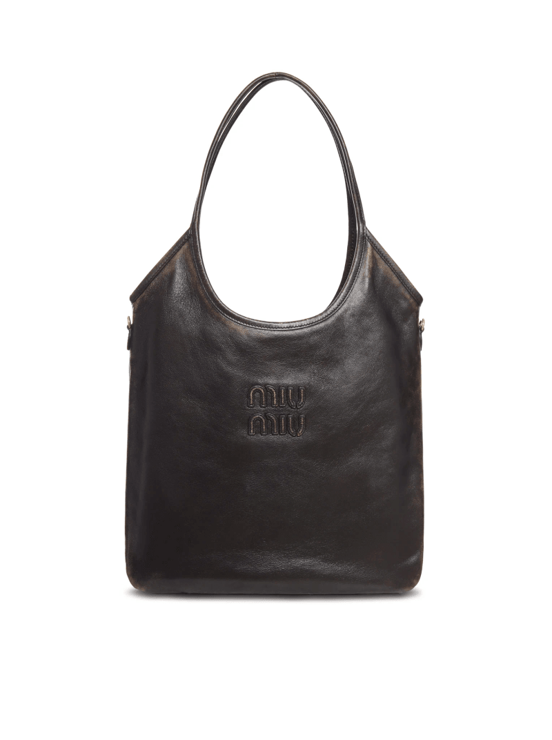 IVY LEATHER BAG - Miu Miu - Woman