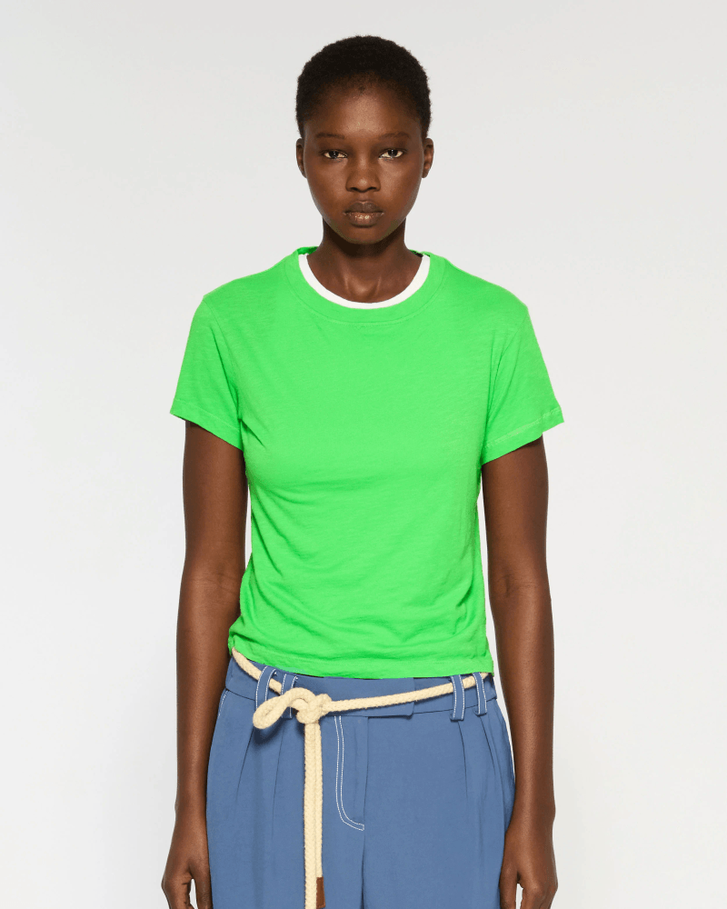Cotton Short Sleeve T-Shirt - Classic Green