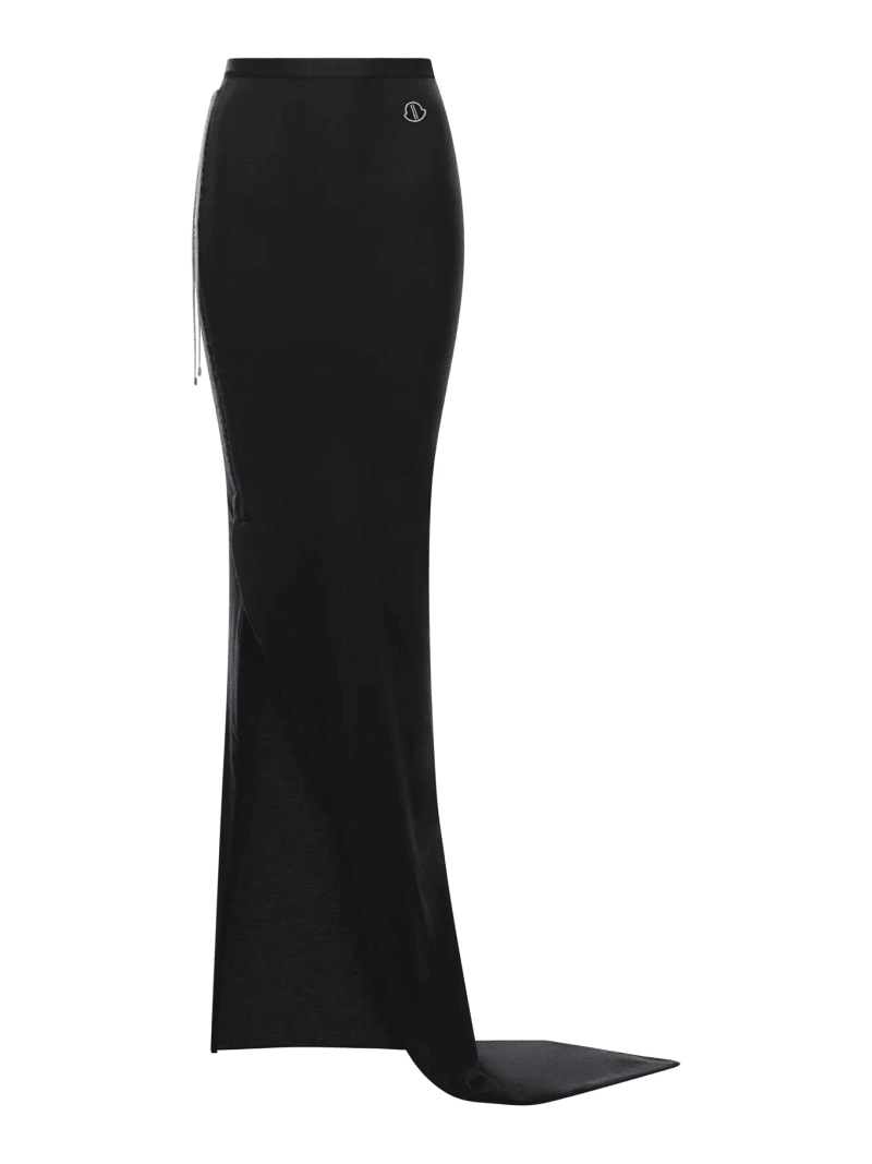 ADJUSTABLE KNITTED SKIRT - Moncler + Rick Owens - Woman