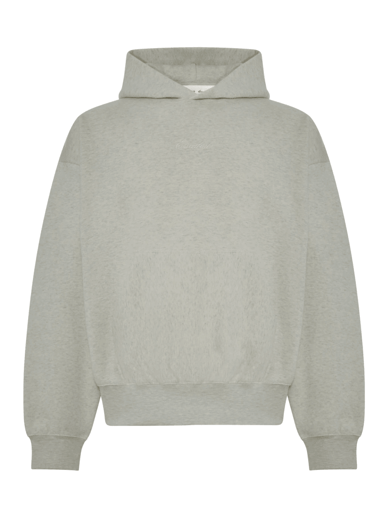 COTTON BLEND HOODIE WITH LOGO - Fear Of God Essentials - Man