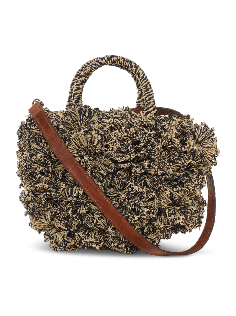 CORAL RAFFIA BAG - I Beliv - Woman