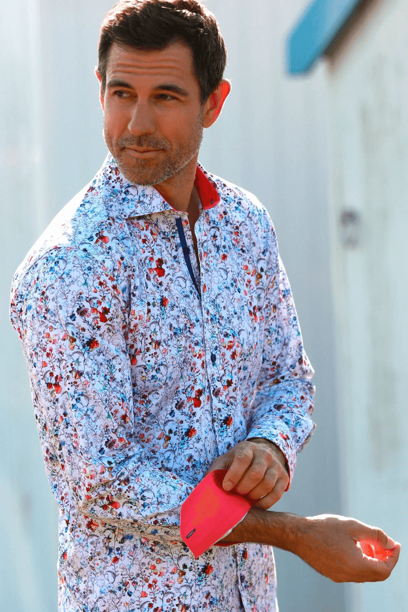 WILD BLOOM PRINT SHIRT