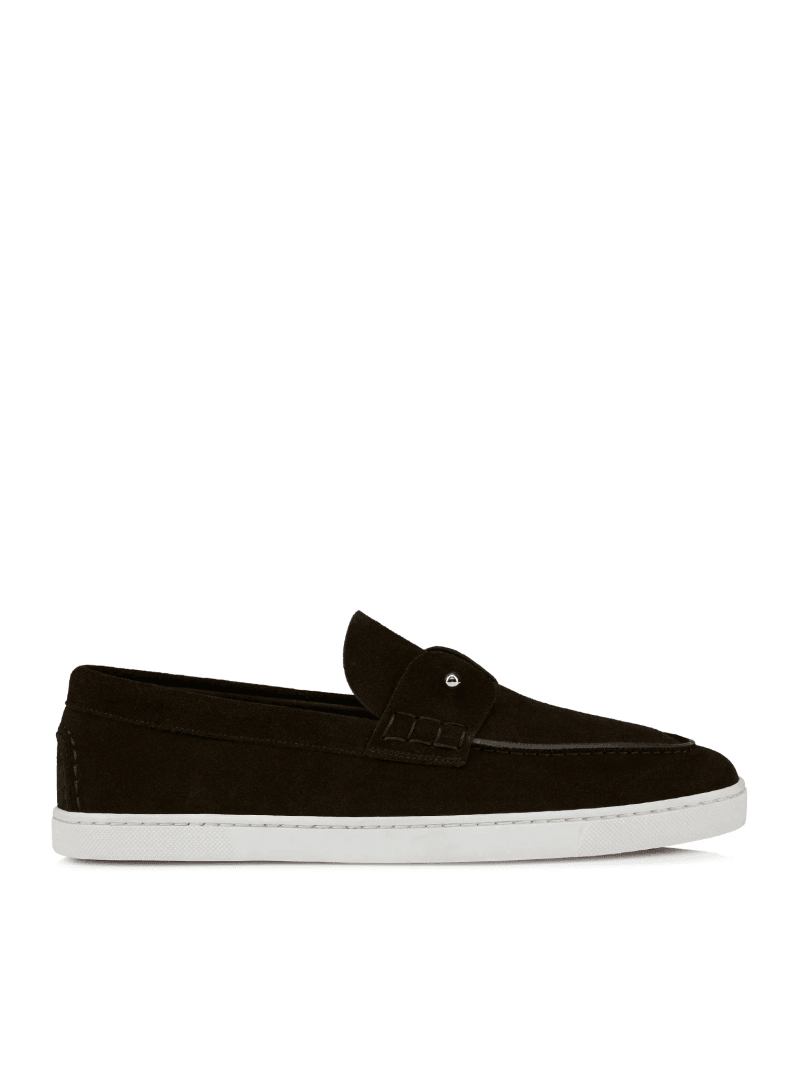 CHAMBELIBOAT LEATHER LOAFERS - Christian Louboutin - Man