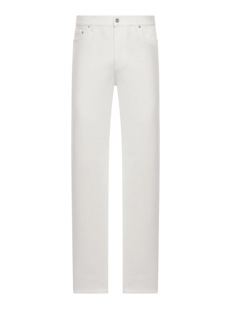 WHITE DENIM JEANS - Gucci - Man