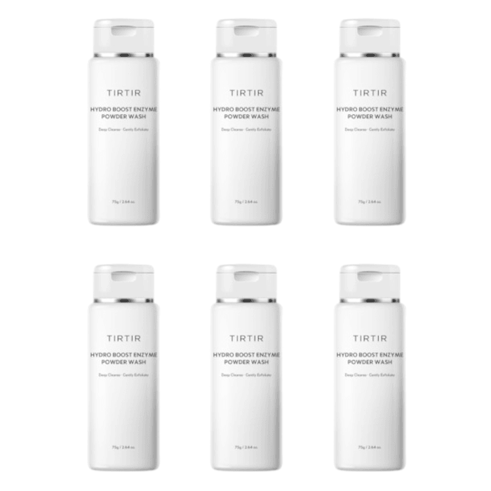 TIRTIR - Hydro Boost Enzyme Powder Wash - 75g (6ea) Set