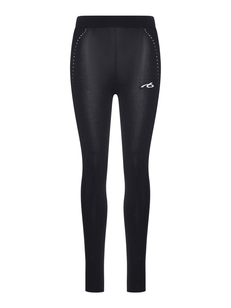 TECHWEAR LEGGINGS IN BLACK SPORTS MESH - Balenciaga - Woman
