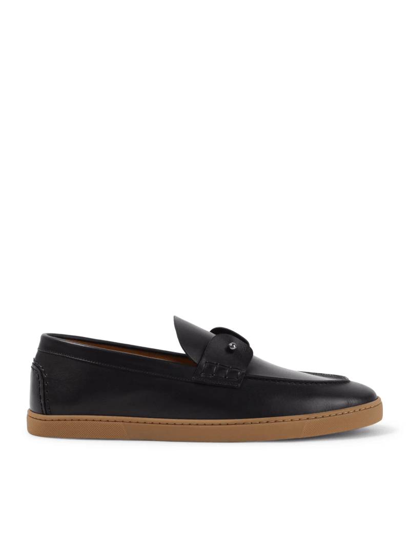 CHAMBELIBOAT LOAFERS IN PATINATED CALFSKIN - Christian Louboutin - Man