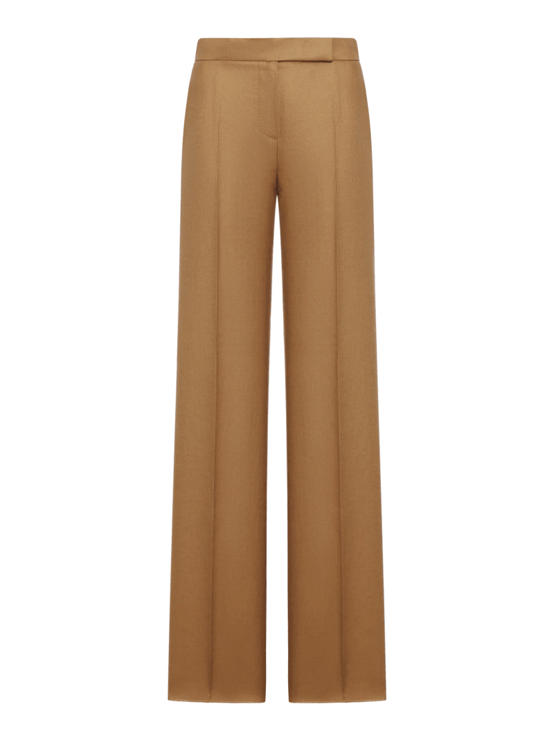 BADESSE TAILORED LINEN TROUSERS - Max Mara - Woman