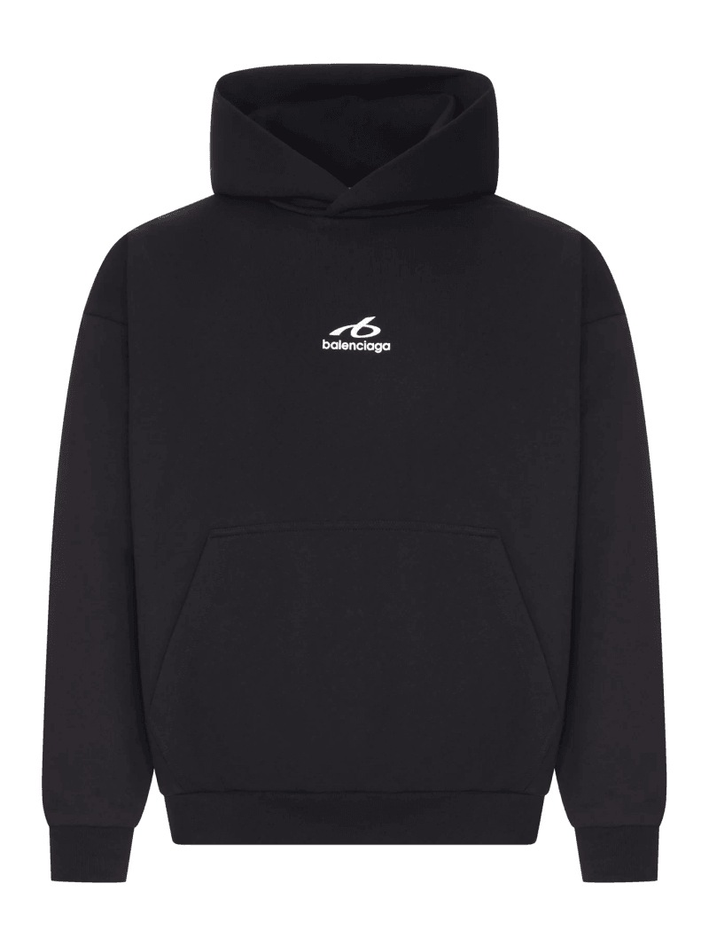 BODIES SWEATSHIRT IN BLACK DRY FLEECE - Balenciaga - Man