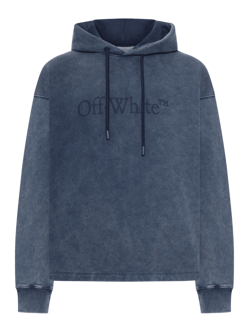 LAUNDRY LOOSE HOODIE - Off-white - Man
