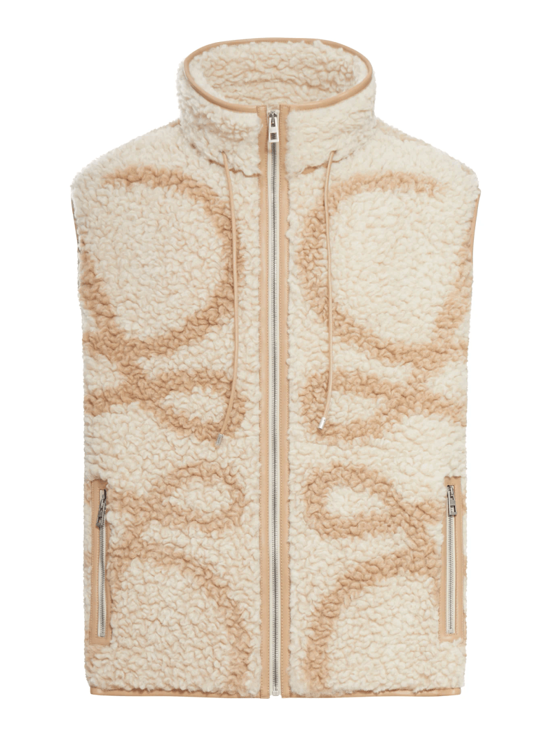 ANAGRAM FLEECE VEST - Loewe - Man