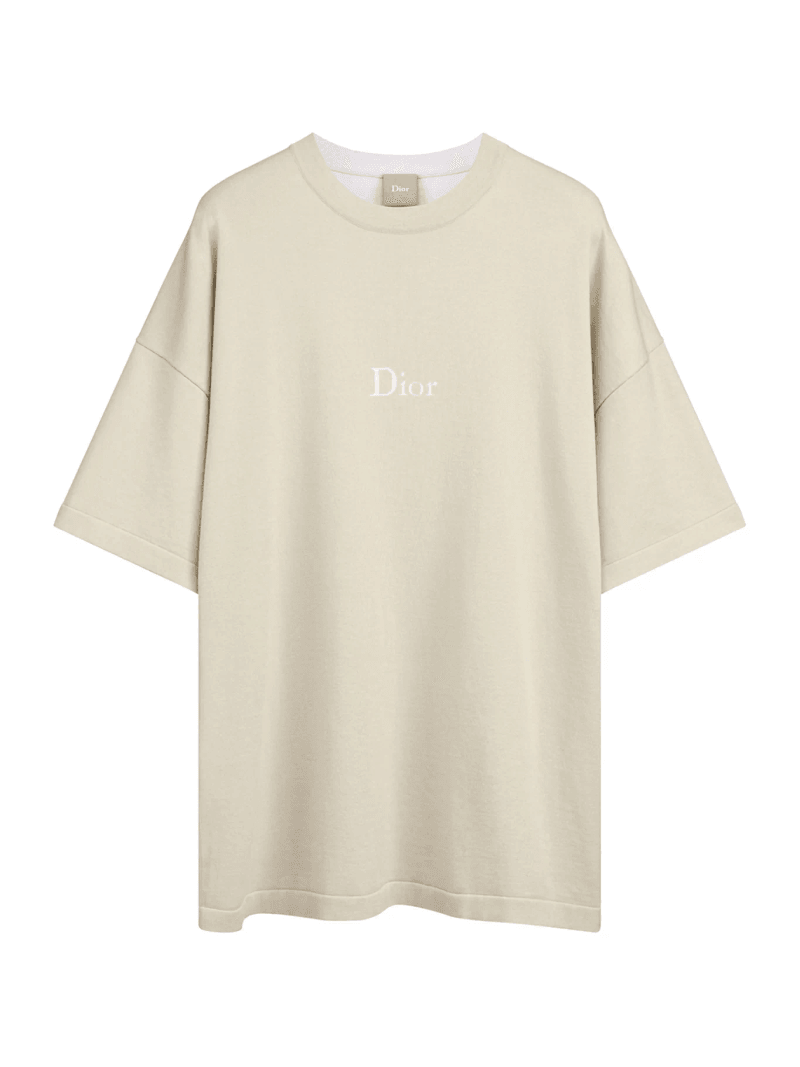 T-SHIRT WITH DIOR SIGNATURE OVERSIZED FIT - Christian Dior - Man