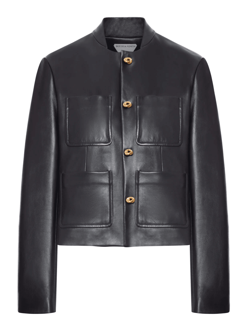 LEATHER JACKET - Bottega Veneta - Woman