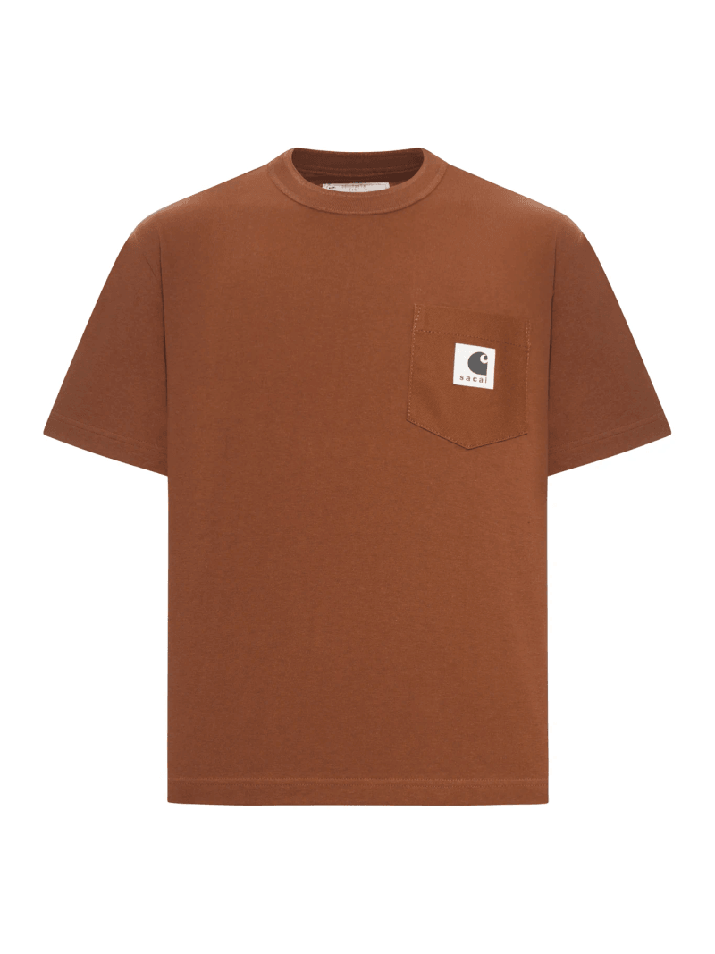 CARHARTT WIP COTTON JERSEY T-SHIRT - Sacai X Carhartt - Man