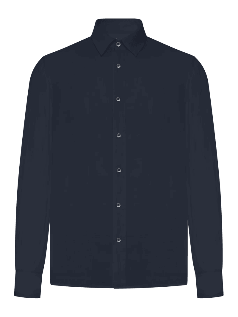 REGULAR FIT LINEN SHIRT - 120% Lino - Man