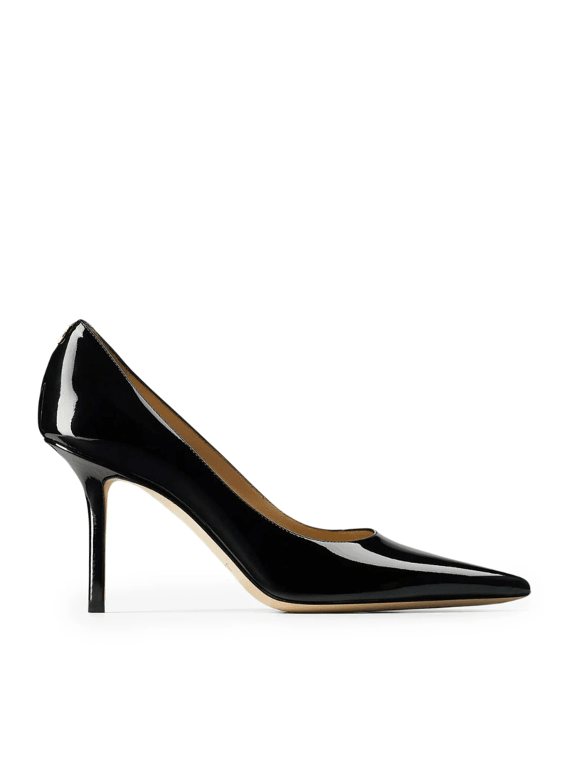 PATENT LEATHER DECOLLETE WITH JC LOGO - Jimmy Choo - Woman