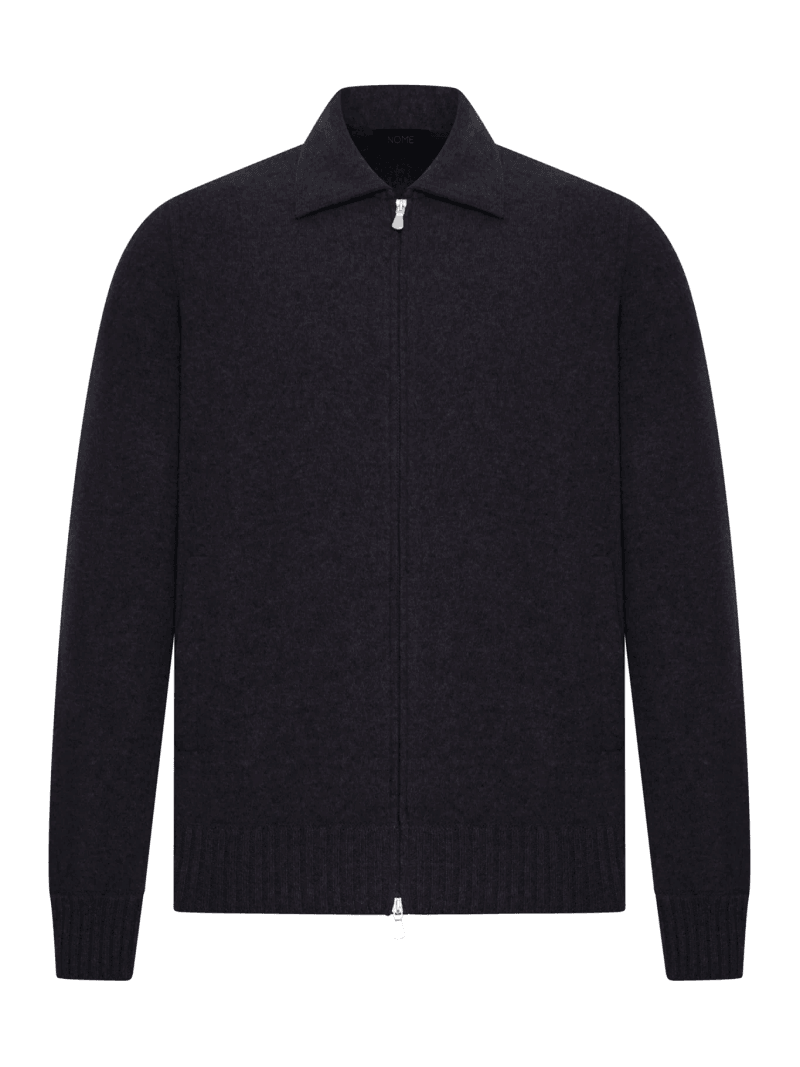 CASHMERE JACKET WITH ZIP - Nome G - Man