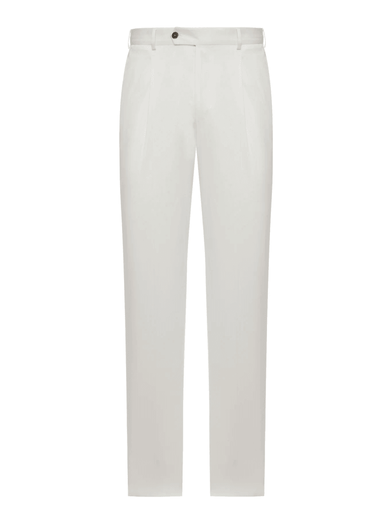 TAILORED COTTON TROUSERS - Pt Torino - Man