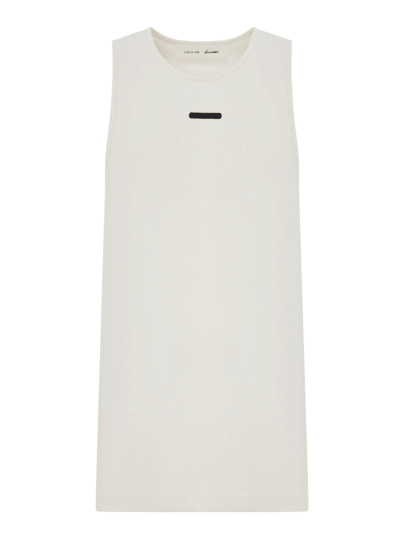 RIBBED TOP IN COTTON BLEND - Fear Of God Essentials - Man