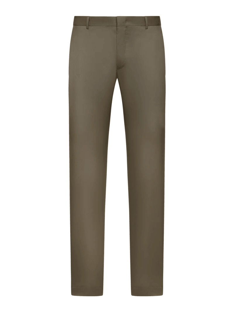 TAILORED COTTON BLEND TROUSERS - Pt Torino - Man