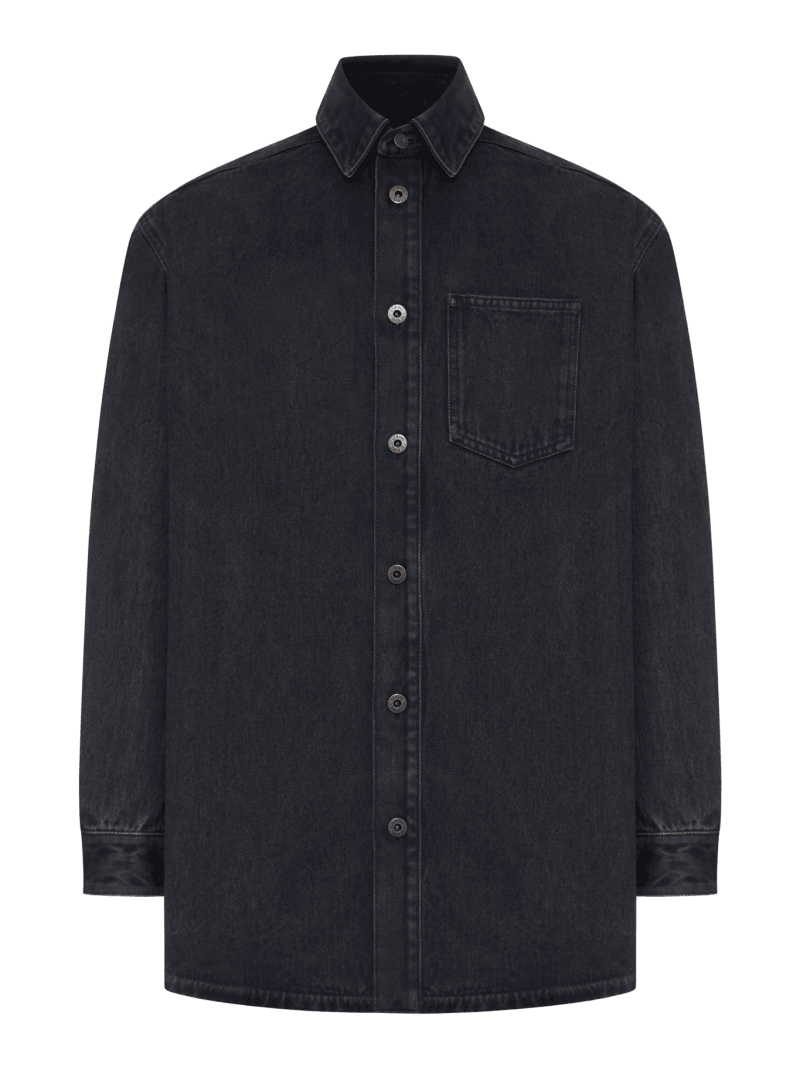 DENIM ANAGRAM OVERSHIRT - Loewe - Man