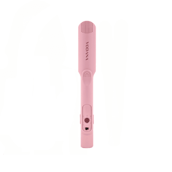 VODANA - Twin Softbar Wide Flat Iron 1.5inch (100-240V) - 1pc - Milk Tea Rose