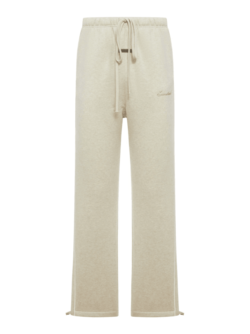 RELAXED FLEECE TRACKPANTS WITH PIPING - Fear Of God Essentials - Man