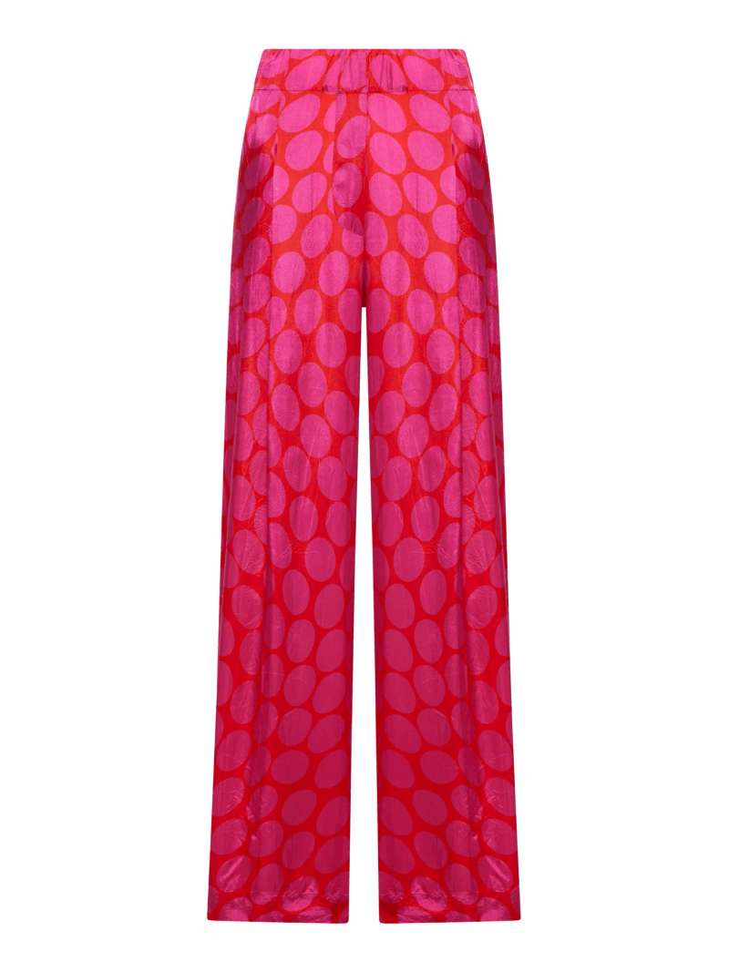 WIDE TROUSERS WITH PLEATED PANTS - Dries Van Noten - Woman