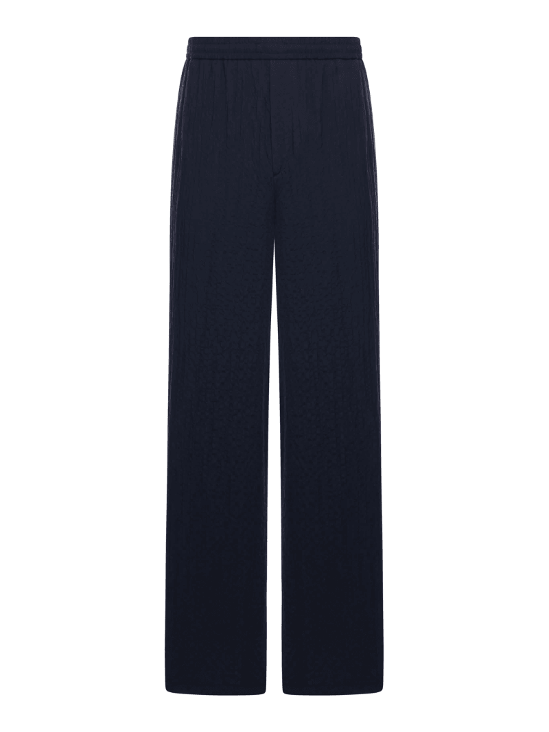 LYOCELL AND FROISSÉ SILK PANTS - Giorgio Armani - Man