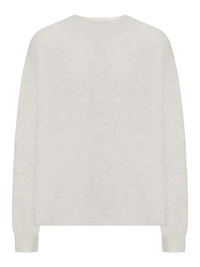 SIGNATURE WAFFLE 90S CREWNECK SWEATER - Fear Of God Essentials - Man