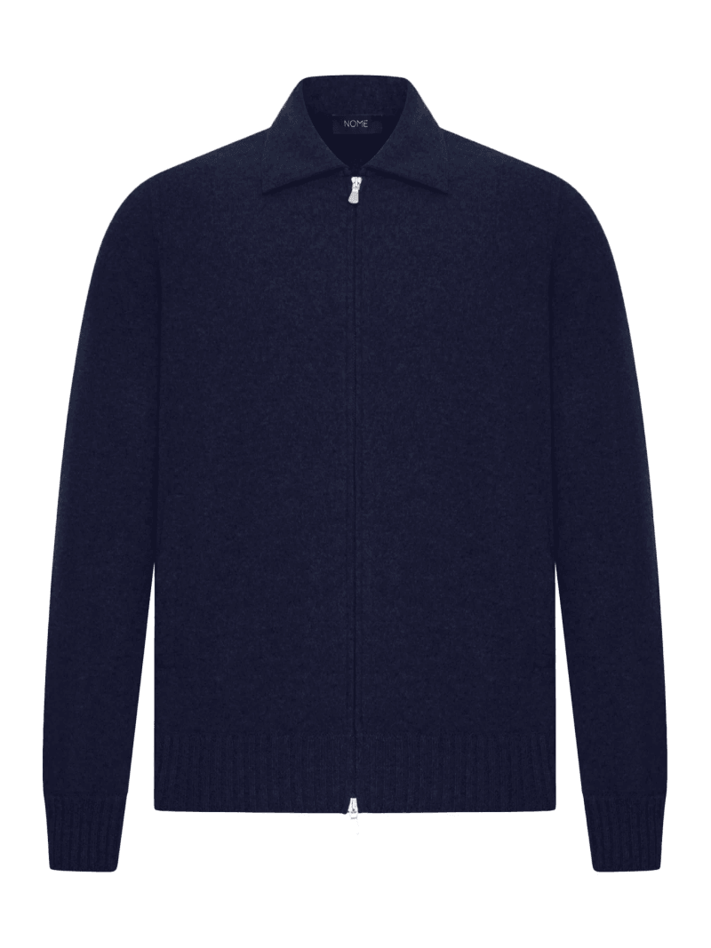 CASHMERE JACKET WITH ZIP - Nome G - Man