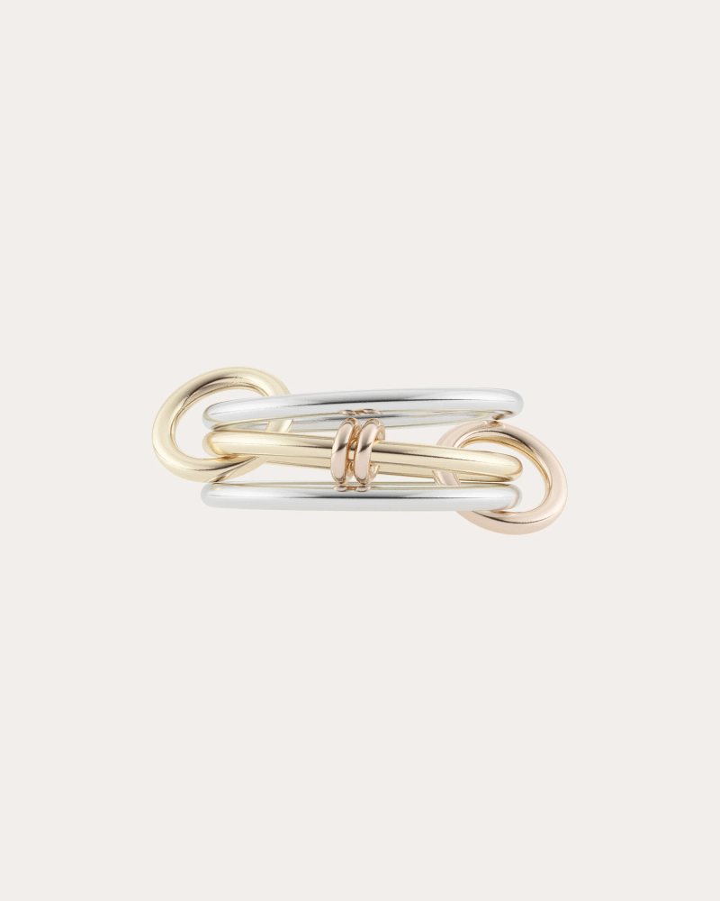 Spinelli Kilcollin Women's 18k Gold Tri-Tone Acacia Ring in Gold/silver