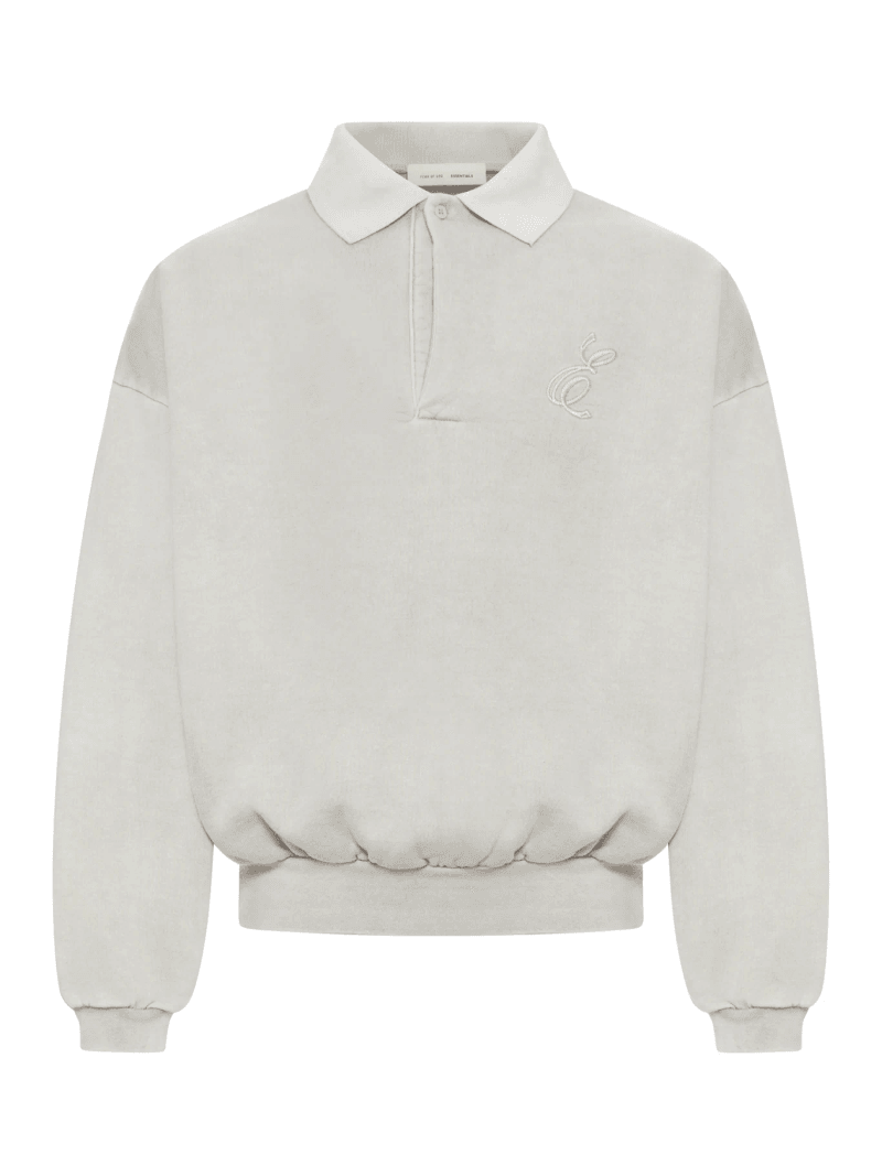 POLO COLLAR SWEATSHIRT - Fear Of God Essentials - Man