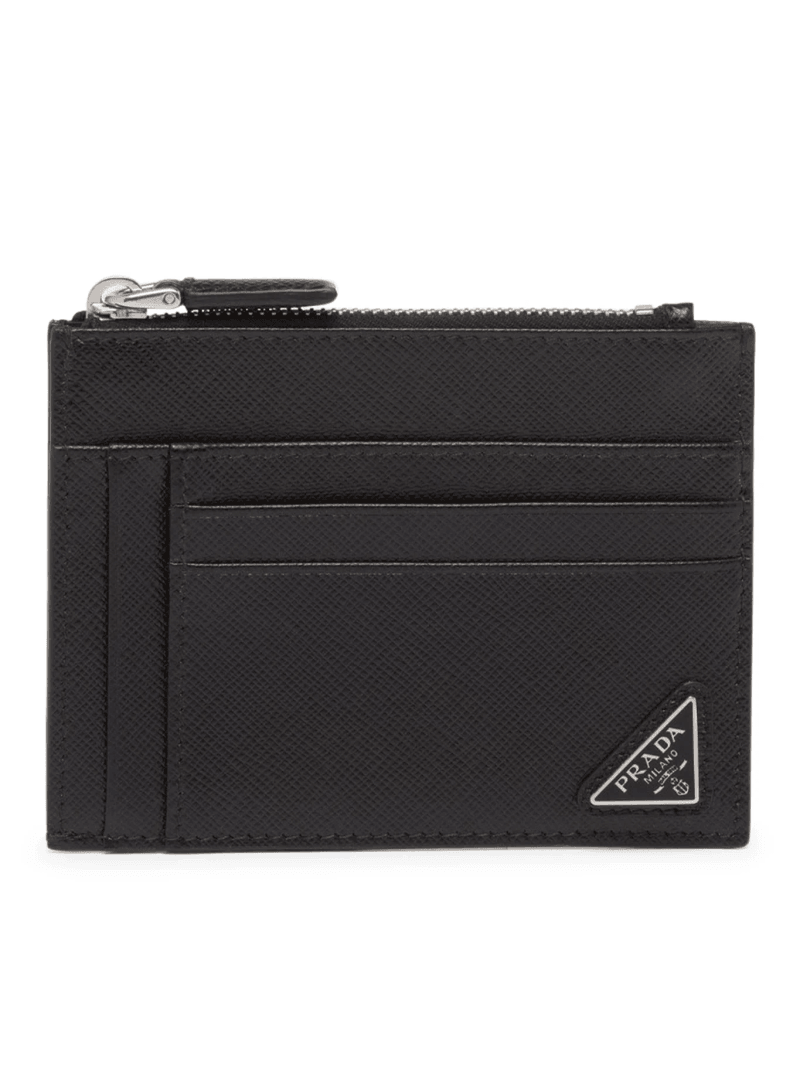 SAFFIANO LEATHER CARD HOLDER - Prada - Man