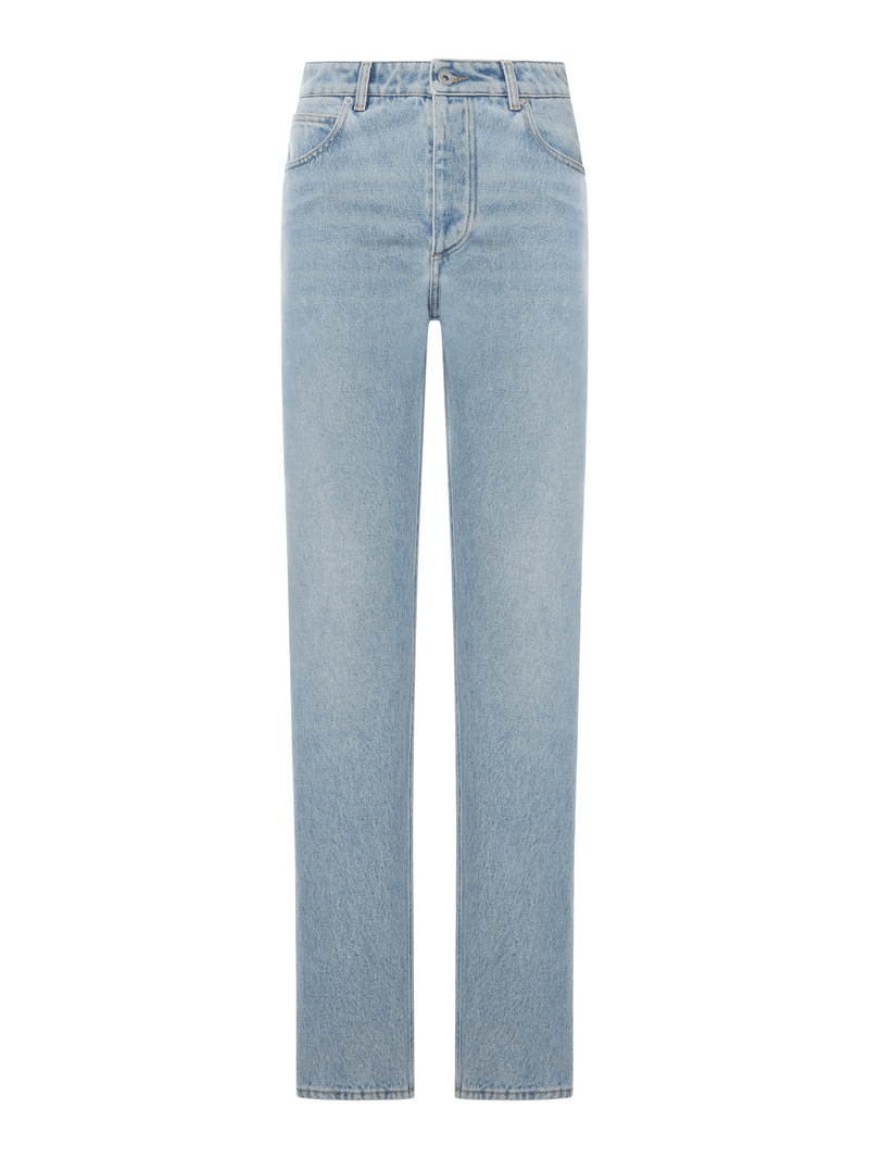 STRAIGHT LEG DENIM JEANS, LIGHT WASH - Bottega Veneta - Woman