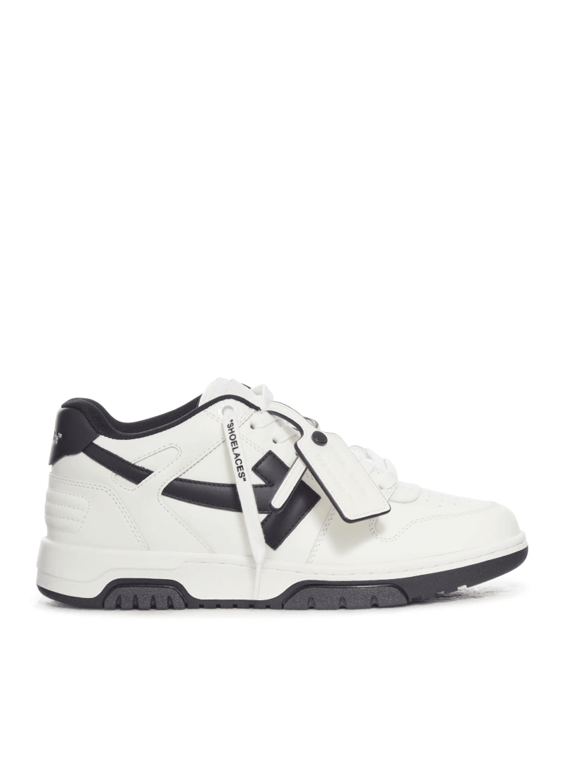 OUT OF OFFICE LEATHER SNEAKERS - Off-white - Man