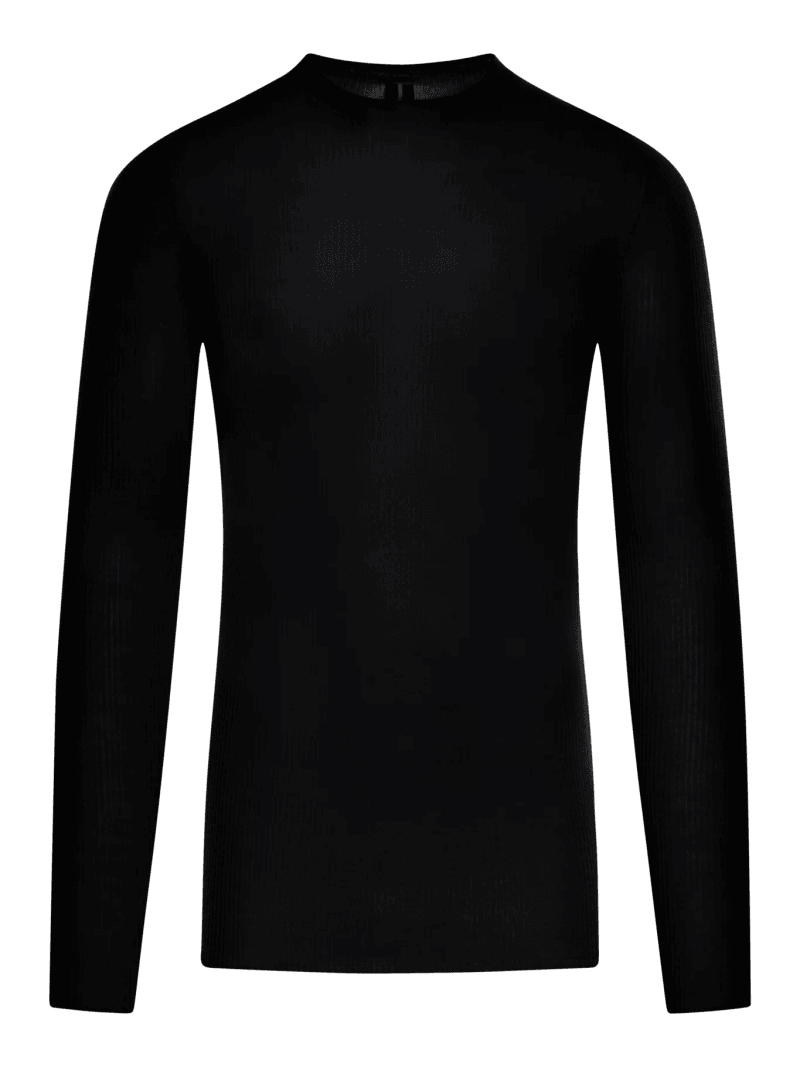 WOOL SWEATER IN SEMI-TRANSPARENT FABRIC - Rick Owens - Man