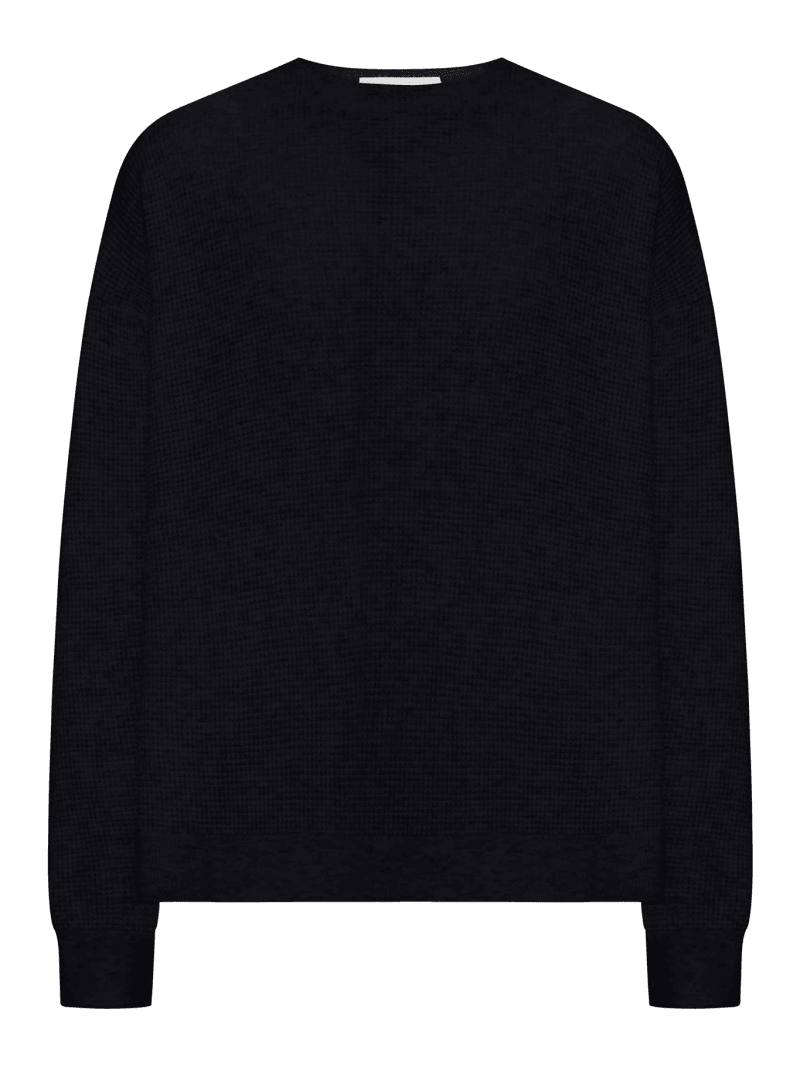 SIGNATURE WAFFLE 90S CREWNECK SWEATER - Fear Of God Essentials - Man