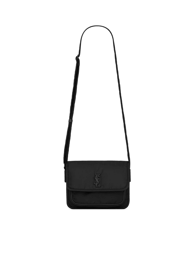 SMALL NIKI MESSENGER BAG IN ECONYL - Saint Laurent - Man