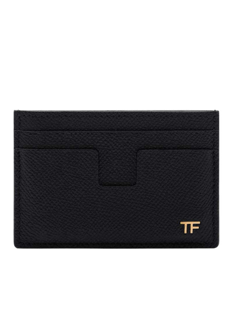 CLASSIC SMALL GRAIN LEATHER CARD HOLDER - Tom Ford - Man