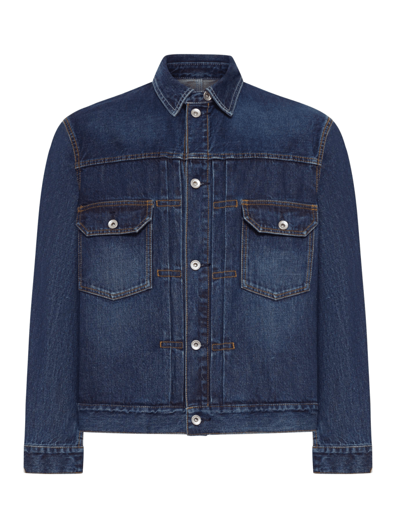 COTTON DENIM JACKET - Sacai - Man