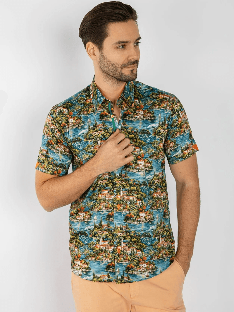MAGICAL LAKE COMO SHORT SLEEVE SHIRT