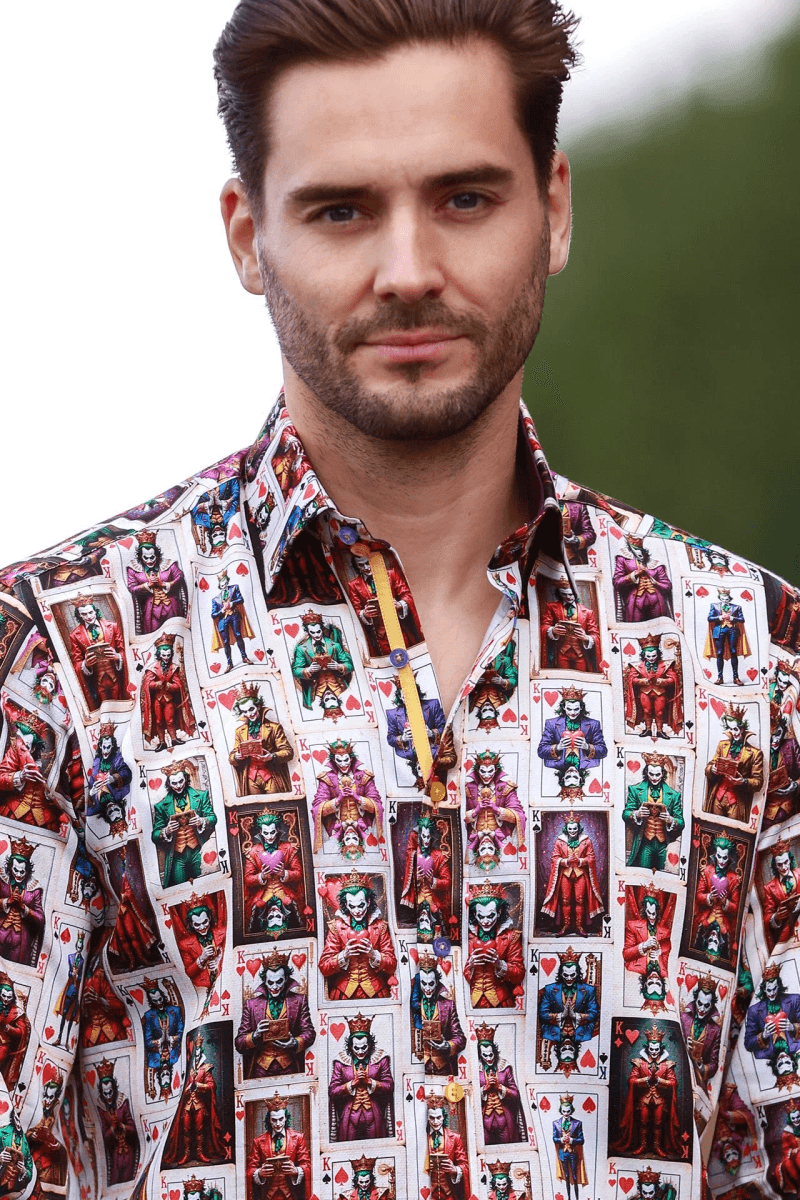THE VILLAIN'S DECK PRINT SHIRT