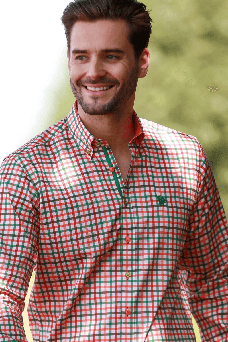 HERITAGE TATTERSALL CHECK CL2535 GREEN