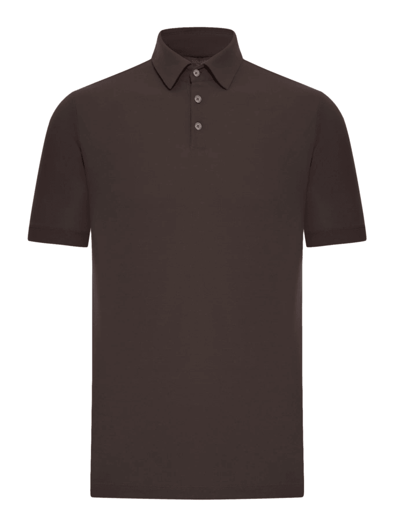 SLIM FIT POLO IN ICE COTTON - Zanone - Man