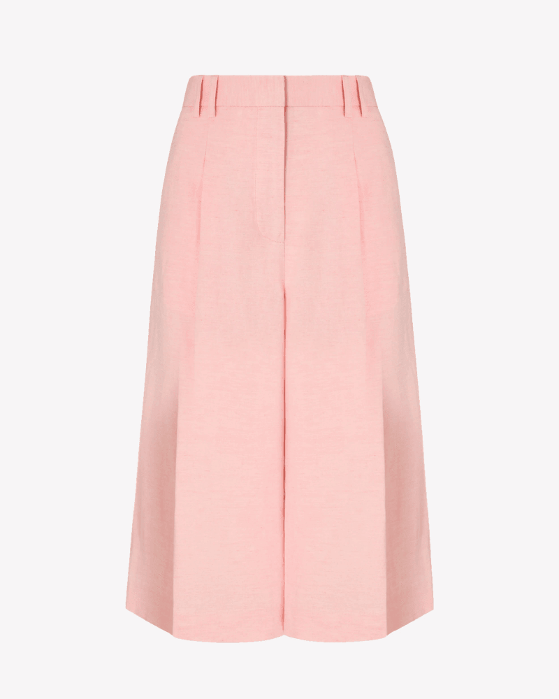 Linen Culotte - Pink