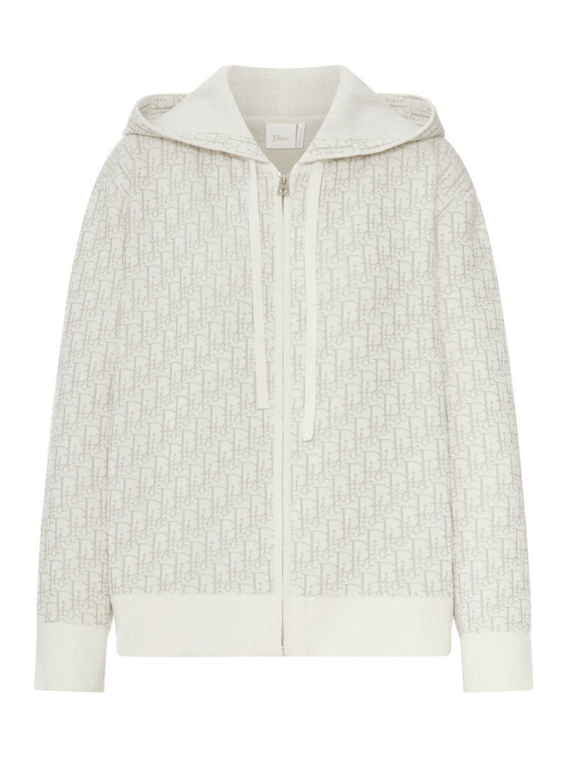 MONOGRAM JACQUARD HOODIE - Christian Dior - Woman