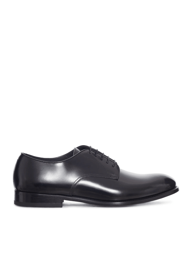DERBY LACE-UP IN SHINY LEATHER - Doucals - Man