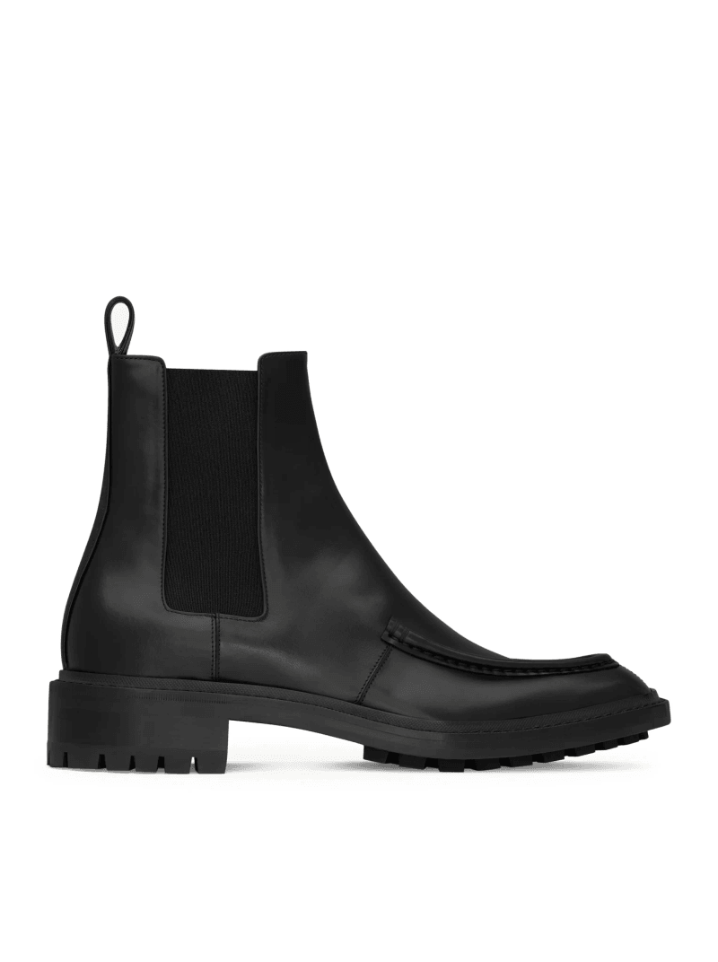 JOE SMOOTH LEATHER CHELSEA BOOTS - Saint Laurent - Man